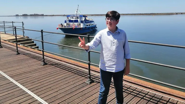 Rubén Franco, en Huelva