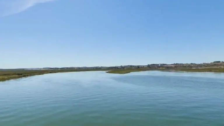 Zona del suceso en el r&iacute;o Tinto, a su paso por San Juan