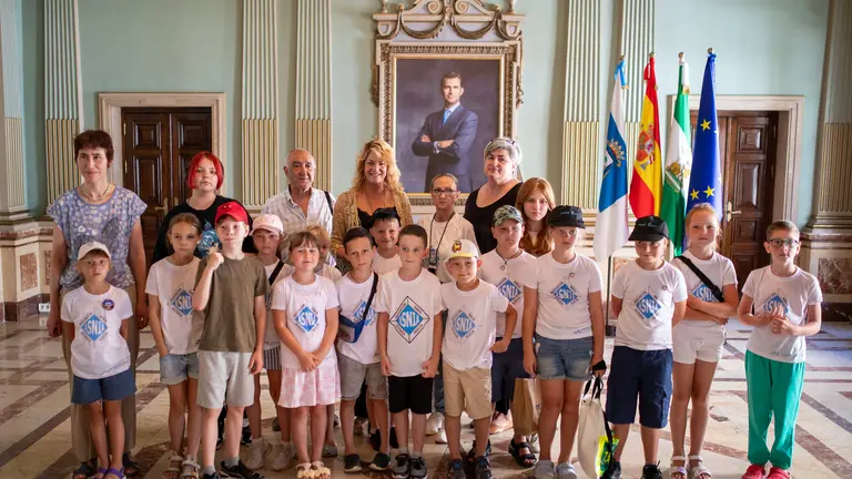 Recepci&oacute;n en el Ayuntamiento de Huelva