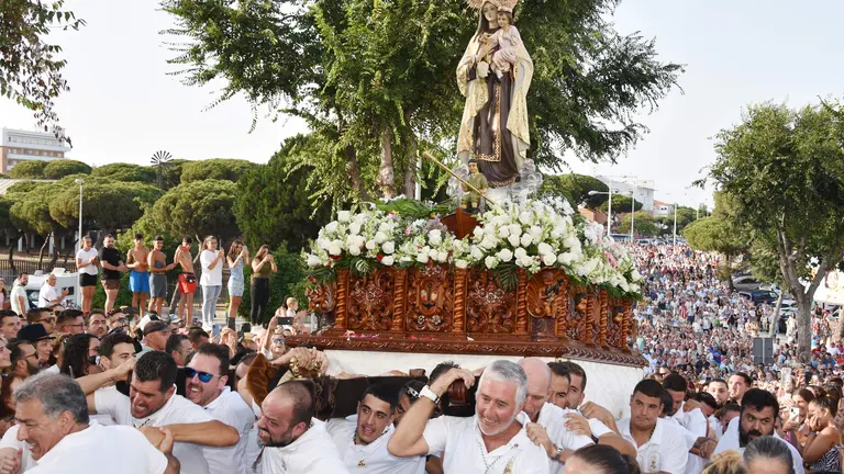 Festejos Virgen del Carmen Procesi&oacute;n Julio 2022
