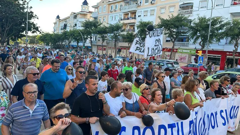 Cabecera de la marcha