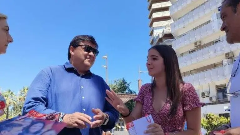 Gabriel Cruz, en campaña