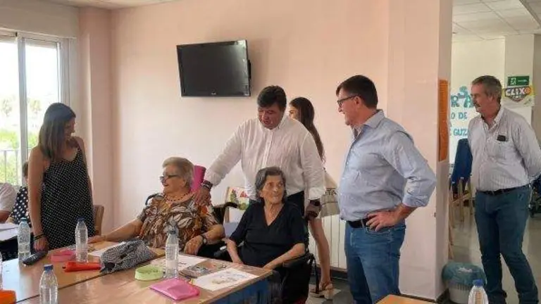 Visita de Gabriel Cruz a Puebla de Guzmán
