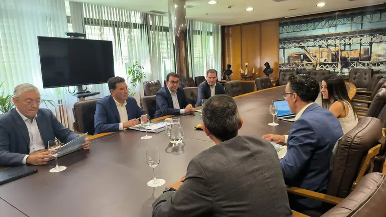 Encuentro en la Autoridad Portuaria