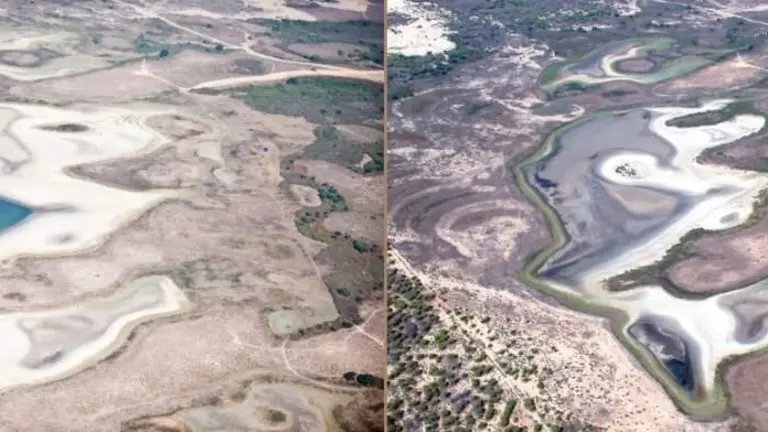 Últimas horas de la gran Laguna permanente