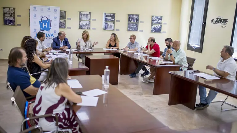 Reunión municipal de la Mesa del Comercio