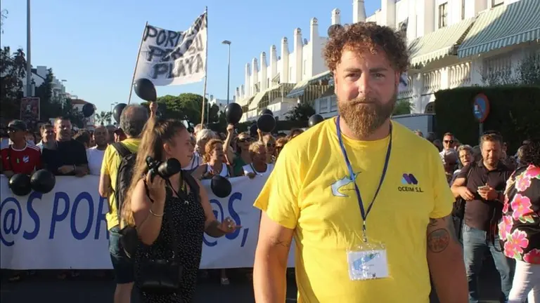 Prudencio, el día de la marcha