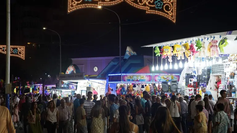 Ambiente en la feria de Mazag&oacute;n