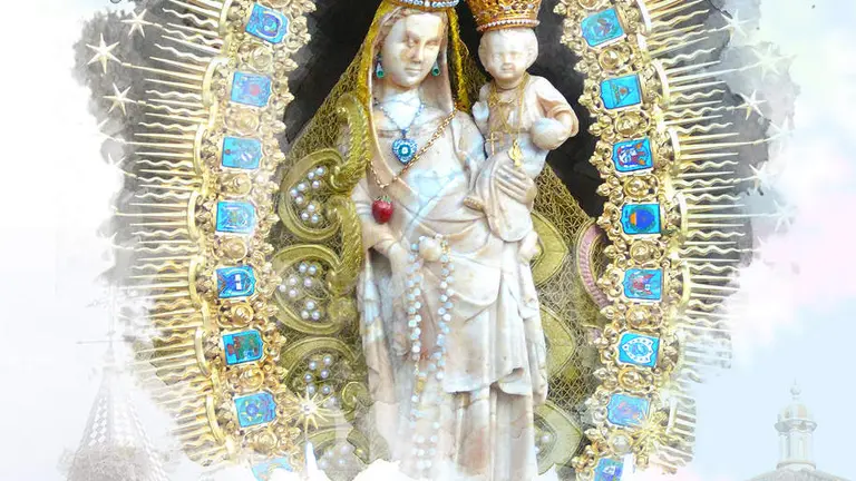 Cartel de las fiestas de la Virgen de los Milagros