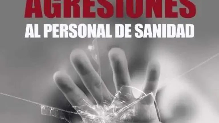 Cartel de condena de las agresiones