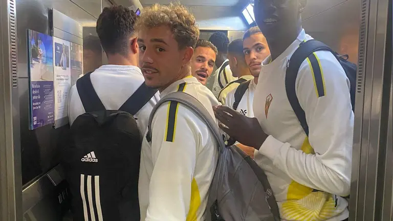 El San Roque en el hotel.