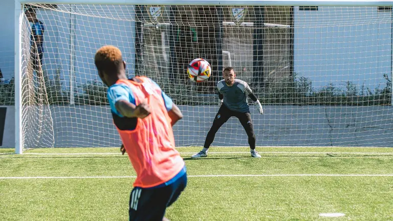 Un entreno recreativista.