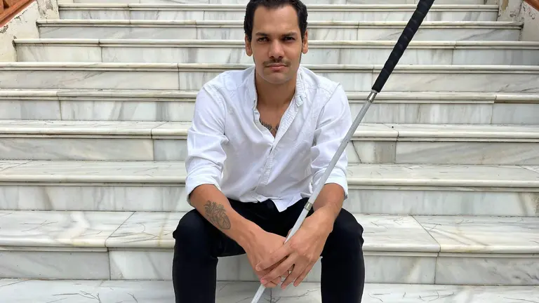 Ionut Acín en la Casa Colón.