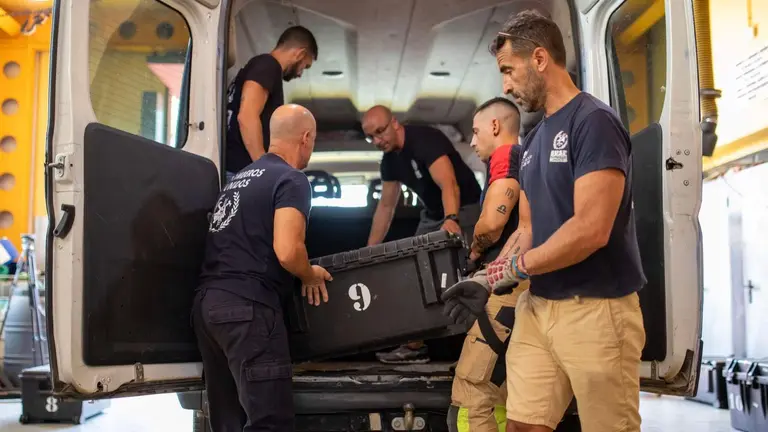 Los preparativos para auxiliar a Marruecos.