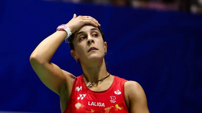 Carolina Marín mira a Hong Kong.