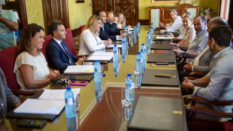 Un momento de la reuni&oacute;n