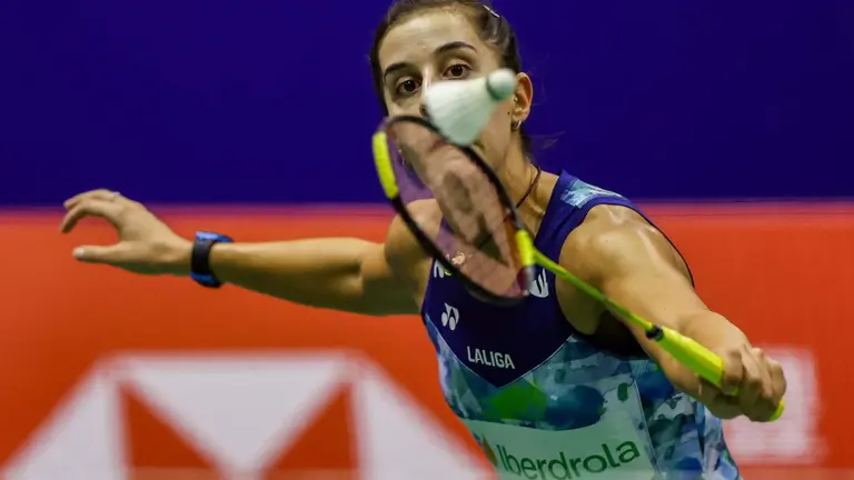 Carolina Marín en Hong Kong.