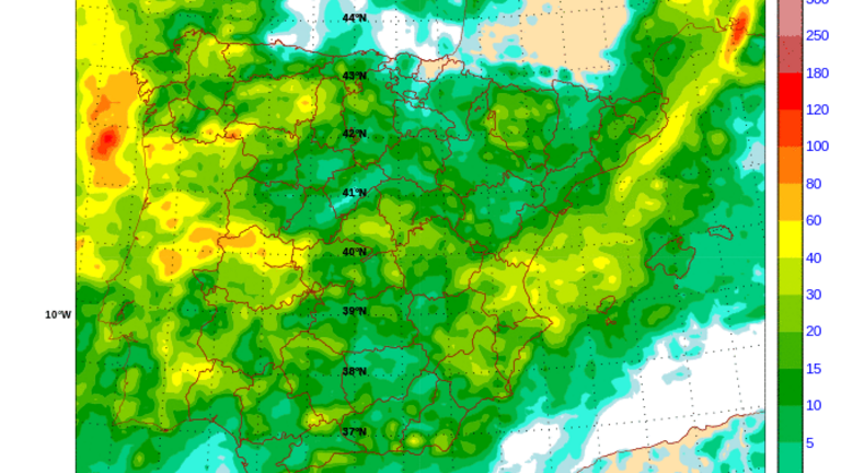 Precipitaciones previstas