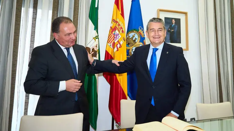 Toscano y Sanz, en su encuentro de hoy