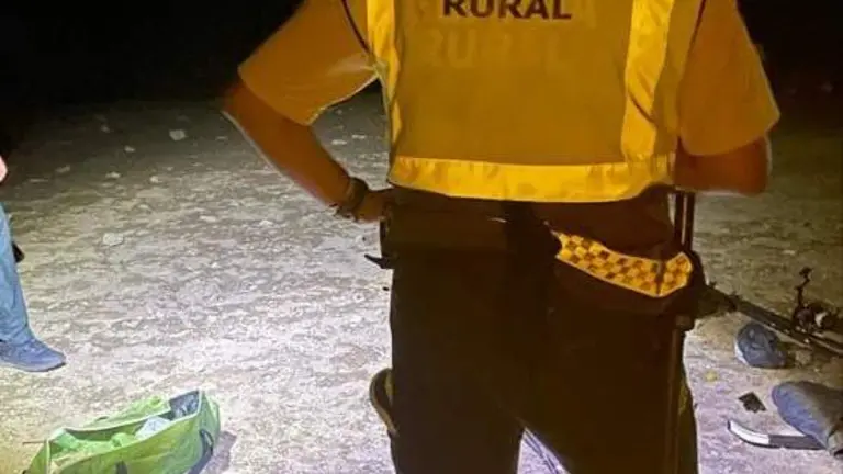 Guarda rural que sufrió el ataque de los furtivos