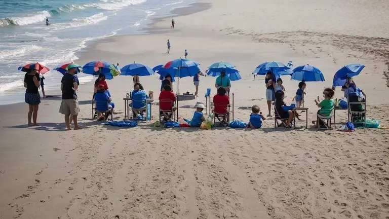 Imagen obtenida por @kinomedina con Huelva en el objetivo