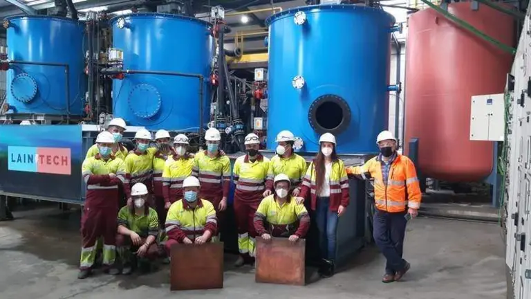 Planta piloto E-LIX-Riotinto