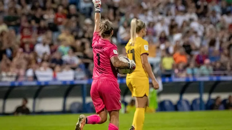 Chelsea, meta sportinguista, ante el FC Barcelona.