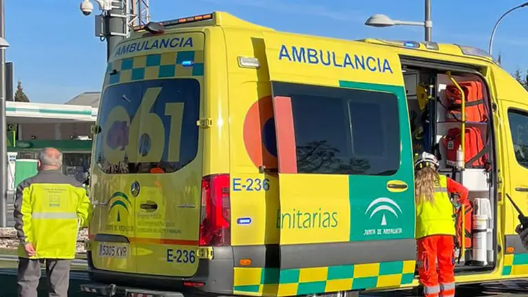 Ambulancia en operaciones