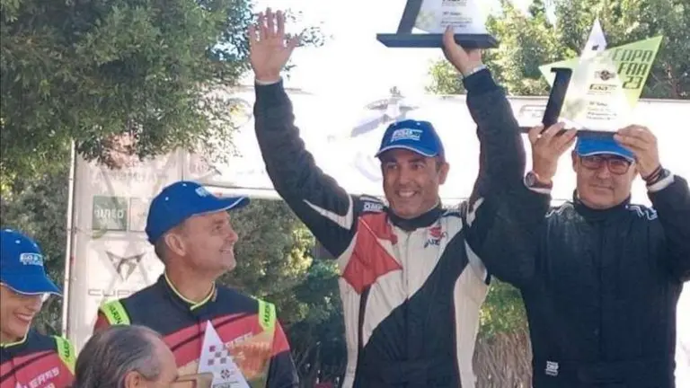 Recogiendo un premio reciente