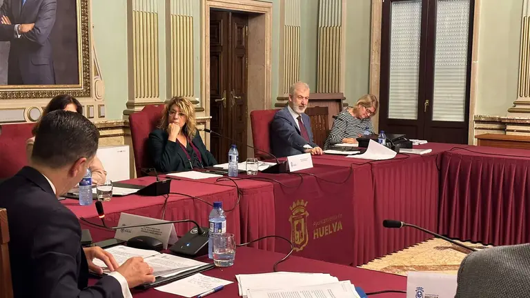 Foto del pleno celebrado hoy en el Ayuntamiento