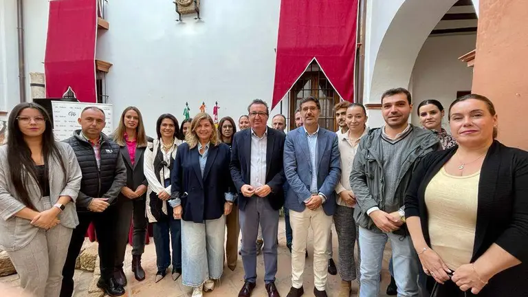 Reunión de ediles del PP en Niebla
