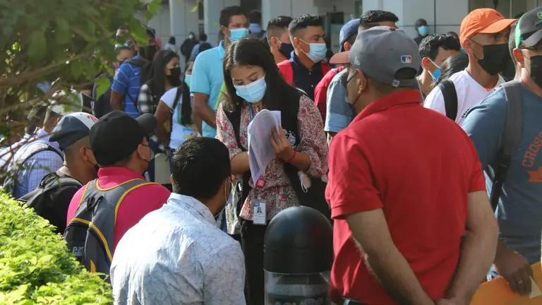 Selección de temporeros el pasado año