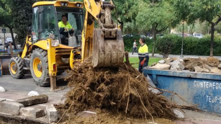 Arreglos en la calle San Sebastian