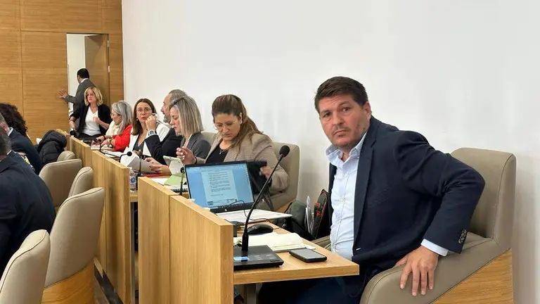 Marcos Toti, en el Pleno