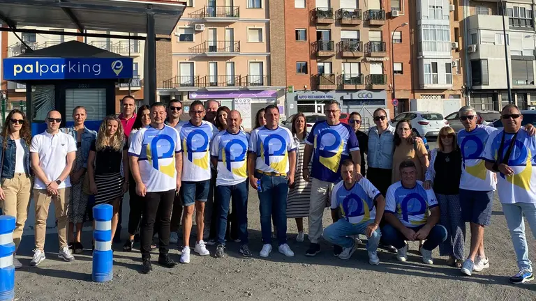 Plantilla de trabajadores de PalParking