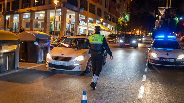 Control policial en la capital