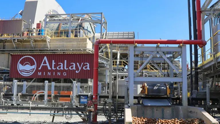 Instalaciones de Atalaya Mining en Riotinto