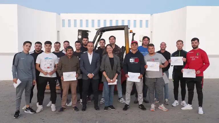 Participantes en el curso