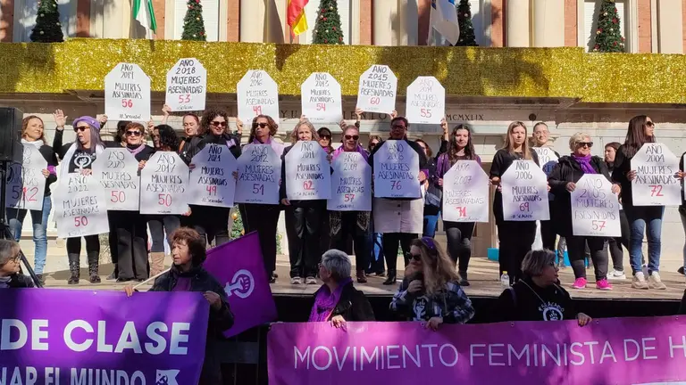 Detalle de la manifestaci&oacute;n de esta ma&ntilde;ana