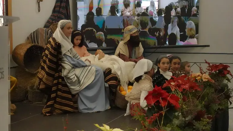 Protagonismo infantil en el Belén del 800 aniversario