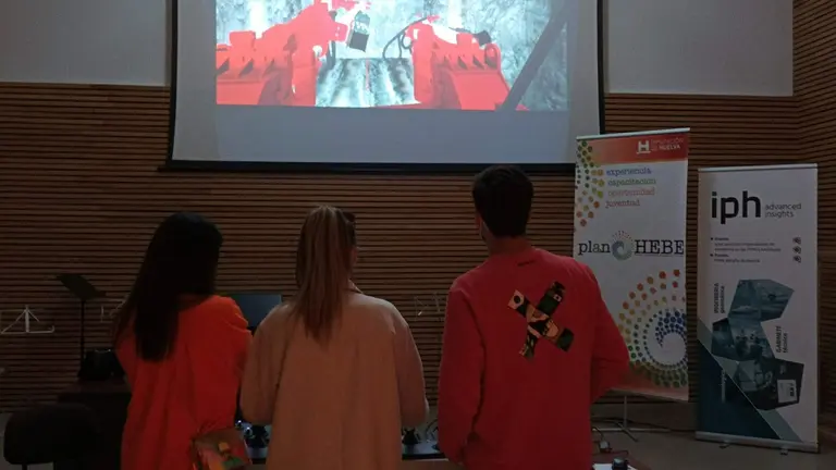 Plan Hebe minero, prácticas del alumnado