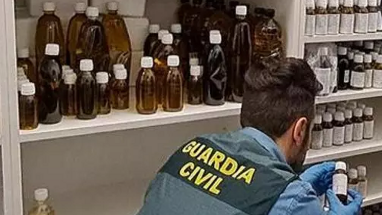 Inspecci&oacute;n de aceites por la Guardia Civil