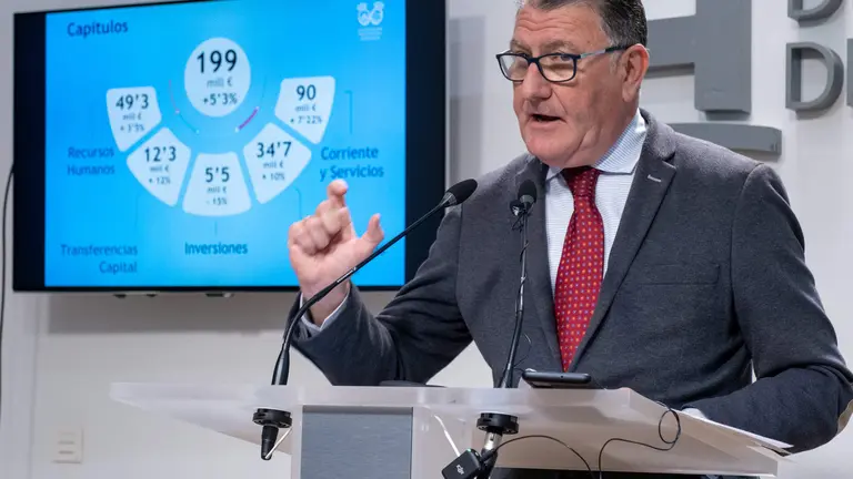 El vicepresidente Zamora presenta el avance presupuestario 2024 de la Diputación