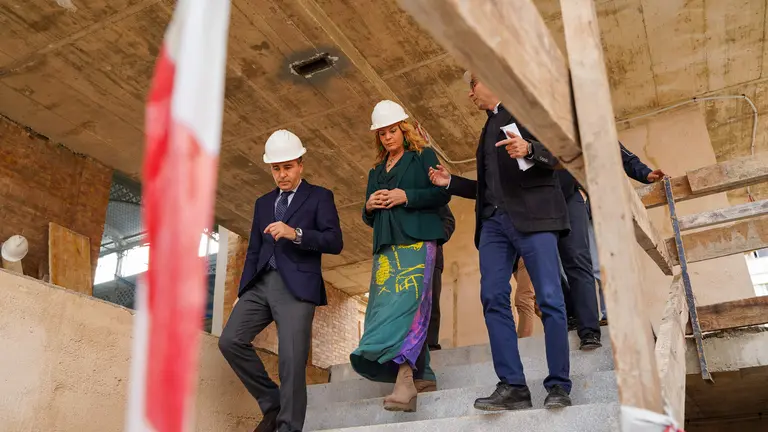 Pilar Miranda y Felipe Arias, en el cuartel de Santa Fe