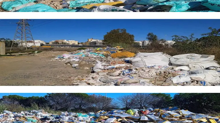 Vertederos incontrolados en la capital