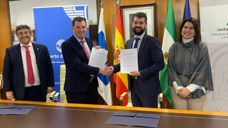 Forma del convenio restos arqueológicos antiguo edificio Hacienda