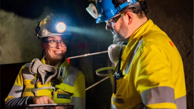 Actividad minera en MATSA