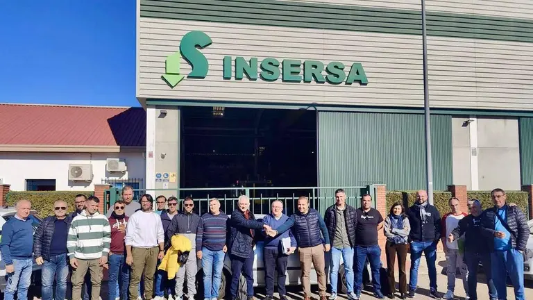 Sindicatos y direcci&oacute;n de INSERSA.