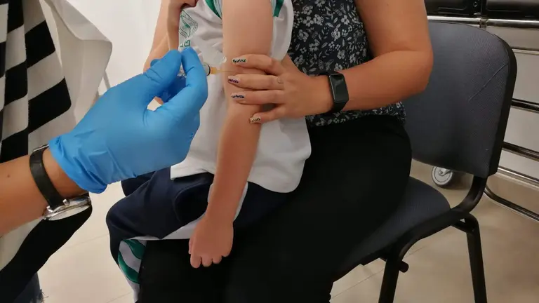Vacunación infantil contra la gripe