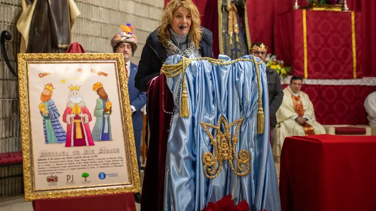 Pilar Miranda, en una imagen de estas navidades